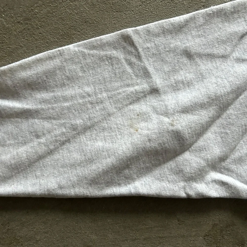 Vintage Champion Love Over Fear Sweatshirt Size‎ XL Gray Crewneck Life Church